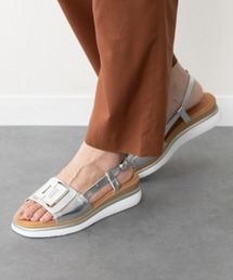 【INTER-CHAUSSURES】バックルウエッジバックバンドサンダル(I62100)