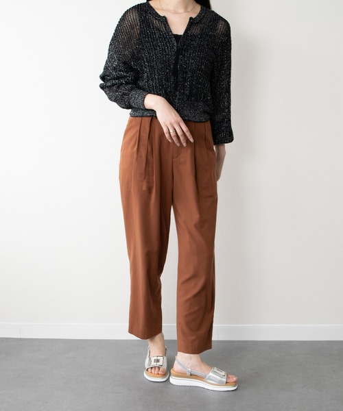 inter-chaussures(インターショシュール)の「【INTER-CHAUSSURES】バックルウエッジバックバンドサンダル(I62100)(サンダル・レディース・ホワイト/ブラック/シルバー・37/36/35/39)」の11枚目の写真
