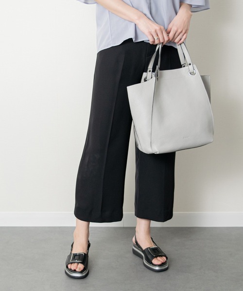 inter-chaussures(インターショシュール)の「【INTER-CHAUSSURES】バックルウエッジバックバンドサンダル(I62100)(サンダル・レディース・ホワイト/ブラック/シルバー・37/36/35/39)」の13枚目の写真
