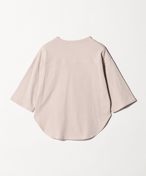 A DAY IN THE LIFE UNITED ARROWS(アデイインザライフユナイテッドアローズ)の「プリント フットボールT 7分袖 <A DAY IN THE LIFE>(Tシャツ/カットソー・レディース・ネイビー/ライトピンク/オフホワイト/グレー系・FREE)」の20枚目の写真