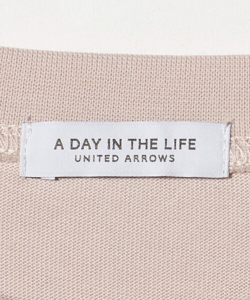 A DAY IN THE LIFE UNITED ARROWS(アデイインザライフユナイテッドアローズ)の「プリント フットボールT 7分袖 <A DAY IN THE LIFE>(Tシャツ/カットソー・レディース・ネイビー/ライトピンク/オフホワイト/グレー系・FREE)」の16枚目の写真