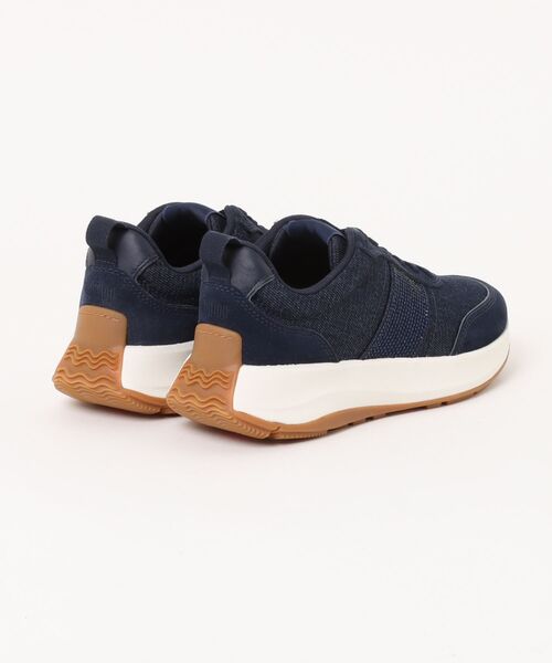 fitflop(フィットフロップ)の「F-MODE フロークリスタル デニム/スエード スニーカー(スニーカー・レディース・ネイビー・US6.5/US7/US7.5/US6/US8)」の5枚目の写真