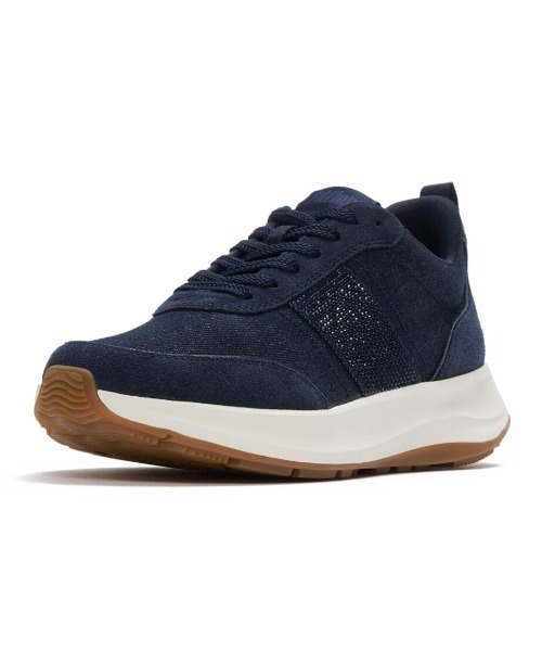 fitflop(フィットフロップ)の「F-MODE フロークリスタル デニム/スエード スニーカー(スニーカー・レディース・ネイビー・US6.5/US7/US7.5/US6/US8)」の10枚目の写真