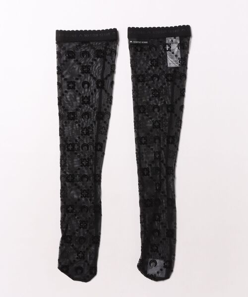 MOON LOGO KNIT ANKLE SOCKS WSO001ACJER0005