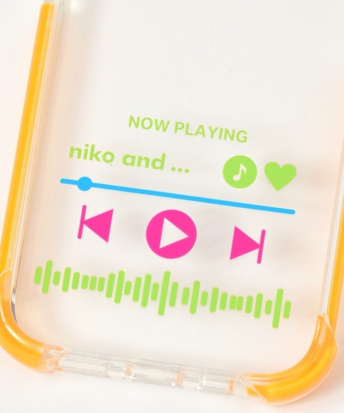 niko and...(ニコアンド)の「Music Player風iPhoneケース(iPhone13/14/15)(スマホケース/カバー・レディース・ライトブルー/ブラック/オレンジ・0)」の10枚目の写真