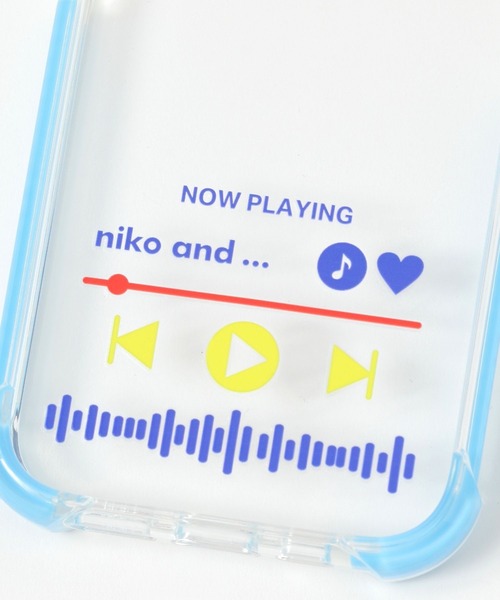 niko and...(ニコアンド)の「Music Player風iPhoneケース(iPhone13/14/15)(スマホケース/カバー・レディース・ライトブルー/ブラック/オレンジ・0)」の11枚目の写真