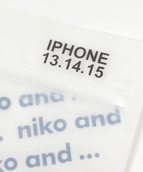 niko and...(ニコアンド)の「Music Player風iPhoneケース(iPhone13/14/15)(スマホケース/カバー・レディース・ライトブルー/ブラック/オレンジ・0)」の13枚目の写真
