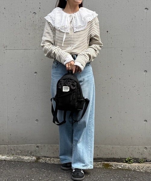 FREDRIK PACKERS(フレドリックパッカーズ)の「【FREDRIK PACKERS】DUAL SACK デュアルサック / ミニリュック /ミニバックパック(バックパック/リュック・レディース・ブラック・FREE)」の7枚目の写真