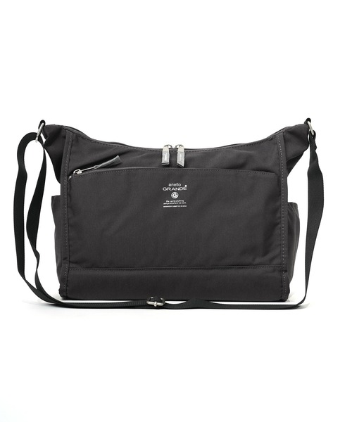 anello（アネロ）の「"02"≪anello GRANDE≫CABIN/キャビン 10ポケット ショルダーバッグ（ショルダーバッグ・レディース・ネイビー/グレイッシュベージュ/ブラック/ダークグレー・ONE SIZE）」の13枚目の写真