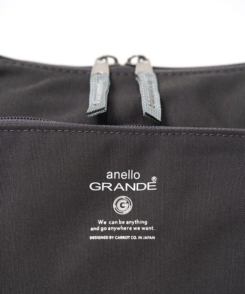 anello（アネロ）の「"02"≪anello GRANDE≫CABIN/キャビン 10ポケット ショルダーバッグ（ショルダーバッグ・レディース・ネイビー/グレイッシュベージュ/ブラック/ダークグレー・ONE SIZE）」の18枚目の写真