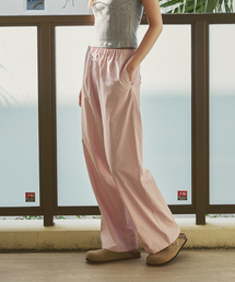 AFTERHOURS（アフターアワーズ）の「BANDING PAJAMA PANTS (PINK-STRIPE)（その他パンツ）」