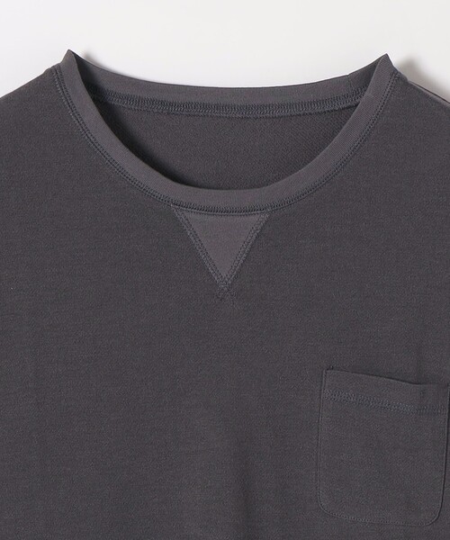 SHIPS any（シップス エニィ）の「SHIPS any:〈洗濯機可能〉シアー 裏毛 クルーネック フレンチ スリーブ TEE（Tシャツ/カットソー・レディース・ピンク/チャコールグレー/ホワイト・ONE SIZE）」の9枚目の写真