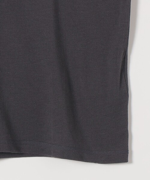 SHIPS any（シップス エニィ）の「SHIPS any:〈洗濯機可能〉シアー 裏毛 クルーネック フレンチ スリーブ TEE（Tシャツ/カットソー・レディース・ピンク/チャコールグレー/ホワイト・ONE SIZE）」の11枚目の写真