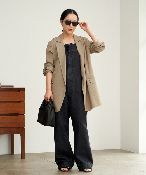 plage（プラージュ）の「《追加》R’IAM AIR ジャケット（その他アウター・レディース・アイボリー/ブラウン/ベージュ・38/36）」の7枚目の写真