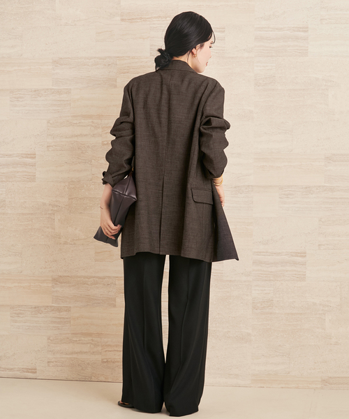 plage（プラージュ）の「《追加》R’IAM AIR ジャケット（その他アウター・レディース・アイボリー/ブラウン/ベージュ・38/36）」の14枚目の写真