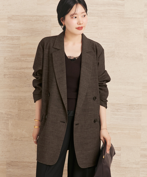 plage（プラージュ）の「《追加》R’IAM AIR ジャケット（その他アウター・レディース・アイボリー/ブラウン/ベージュ・38/36）」の15枚目の写真