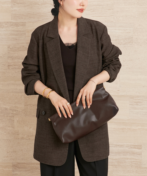 plage（プラージュ）の「《追加》R’IAM AIR ジャケット（その他アウター・レディース・アイボリー/ブラウン/ベージュ・38/36）」の16枚目の写真