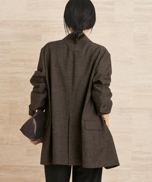 plage（プラージュ）の「《追加》R’IAM AIR ジャケット（その他アウター・レディース・アイボリー/ブラウン/ベージュ・38/36）」の19枚目の写真