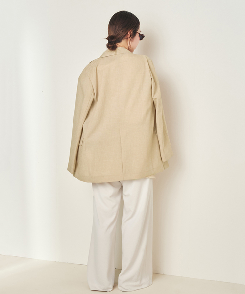 plage（プラージュ）の「《追加》R’IAM AIR ジャケット（その他アウター・レディース・アイボリー/ブラウン/ベージュ・38/36）」の22枚目の写真