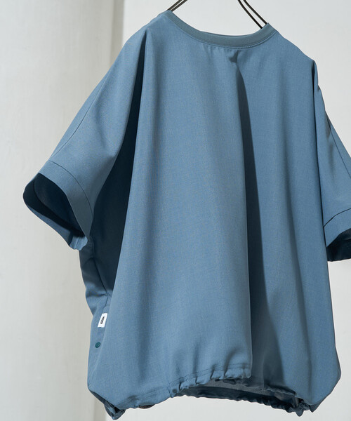 FREAK'S STORE(フリークスストア)の「限定展開 <UVカット・接触冷感・吸水速乾>AiRide(エアライド) ドルマンスリーブ 半袖 TEE(Tシャツ/カットソー・レディース・オリーブ/ブラック/コーラルピンク/ブラウン/ブルー/ネイビー/ベージュ・フリ-)」の12枚目の写真