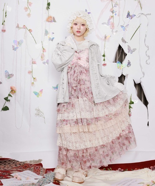 AS ☆様　極美品　トロア　レース　刺繍おりぼんブルゾン FR Nippon－misaki－インティグリティトイズジャパン::doll detail