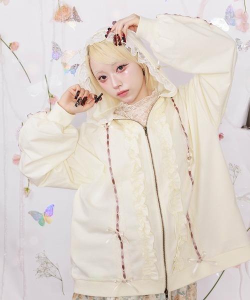 リボンです　the 9 shop   MOCHI MOCHIパーカー リボン様専用です the 9 shop MOCHI MOCHIパーカー 【公式通販】