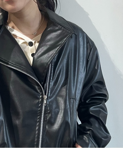 UND REVERSIBLE BONDING JACKET（ライダースジャケット）｜Ameri