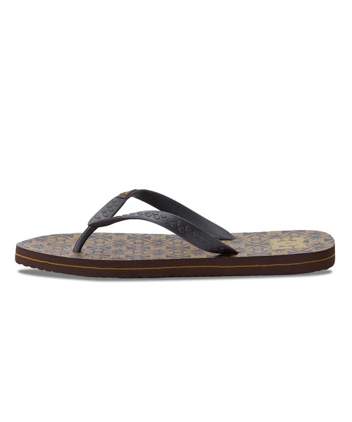 DC SHOES(ディーシーシューズ)の「DC SHOES メンズ DC 3P-SLIP GRAFFIK ビーチサンダル 【2026年春夏モデル】(サンダル・メンズ・ブラック×ホワイト/ゴールド×ブラウン・25cm/26cm/27cm/28cm/29cm)」の9枚目の写真
