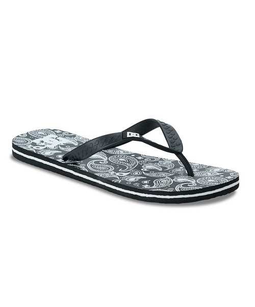 DC SHOES(ディーシーシューズ)の「DC SHOES メンズ DC 3P-SLIP GRAFFIK ビーチサンダル 【2026年春夏モデル】(サンダル・メンズ・ブラック×ホワイト/ゴールド×ブラウン・25cm/26cm/27cm/28cm/29cm)」の3枚目の写真
