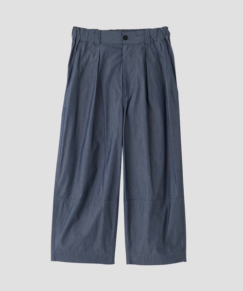 MHL.(エムエイチエル)の「SUPERLIGHT COTTON NYLON(その他パンツ・レディース・ブルー/グレー・3/2/1/0)」の8枚目の写真