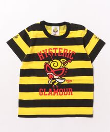 HYSTERIC MINI | LITTLE BEE ボーダー 半袖Tシャツ(Tシャツ/カットソー)