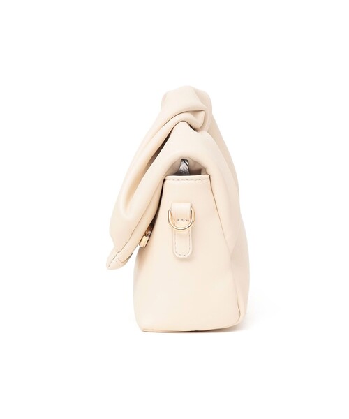 kaene(カエン)の「【SHIPS別注】kaene: 2WAY リボン バッグ(ショルダーバッグ・レディース・オフホワイト/ブラック・ONE SIZE)」の16枚目の写真