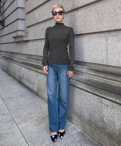 JENNE(ジェンヌ)の「バックリボンラメトップス(Tシャツ/カットソー・レディース・ブラック/ホワイト・LARGE/MEDIUM/SMALL)」の21枚目の写真