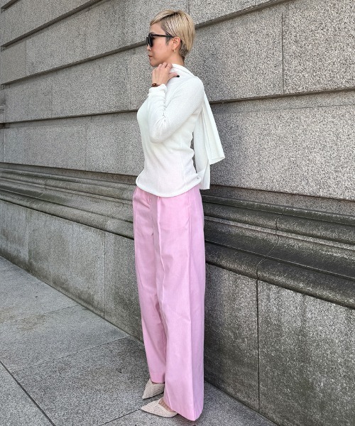 JENNE(ジェンヌ)の「バックリボンラメトップス(Tシャツ/カットソー・レディース・ブラック/ホワイト・LARGE/MEDIUM/SMALL)」の5枚目の写真