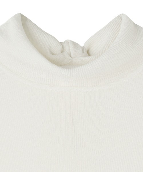 JENNE(ジェンヌ)の「バックリボンラメトップス(Tシャツ/カットソー・レディース・ブラック/ホワイト・LARGE/MEDIUM/SMALL)」の17枚目の写真
