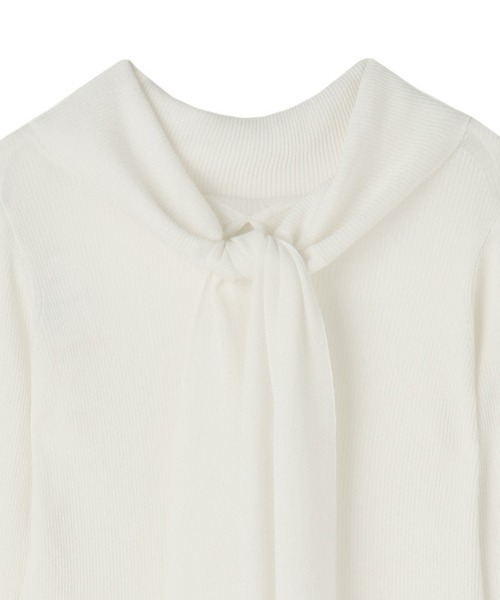 JENNE(ジェンヌ)の「バックリボンラメトップス(Tシャツ/カットソー・レディース・ブラック/ホワイト・LARGE/MEDIUM/SMALL)」の18枚目の写真