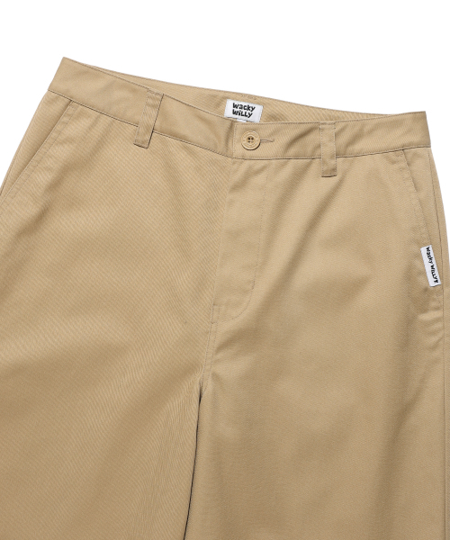 Wacky WiLLy(ワッキーウィリー)の「コットンバミューダショートパンツベージュ(その他パンツ・メンズ・その他・SMALL/MEDIUM/LARGE/X-LARGE)」の4枚目の写真