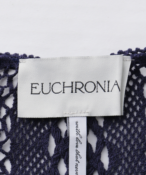 IENA LA BOUCLE(イエナラブークル)の「EUCHRONIA ユークロニア stretch lace long sleeve tee 261801(Tシャツ/カットソー・レディース・アイボリー/ネイビー・FREE)」の12枚目の写真
