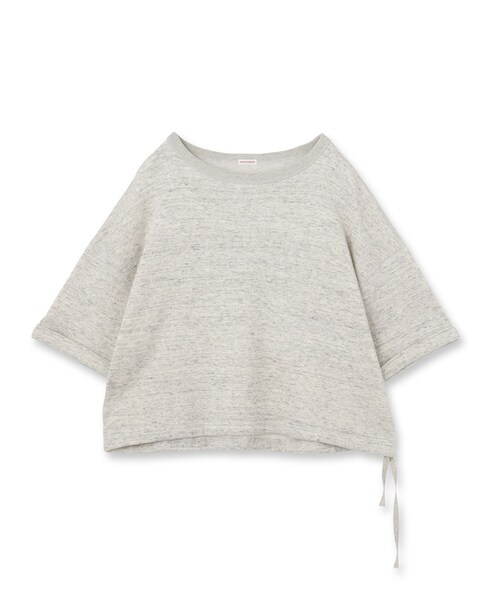 DRESSTERIOR(ドレステリア)の「【ウォッシャブル/セットアップ可】リネン混裏毛ドロストプルオーバー(Tシャツ/カットソー・レディース・ライトグレー/チャコールグレー・38/36)」の3枚目の写真