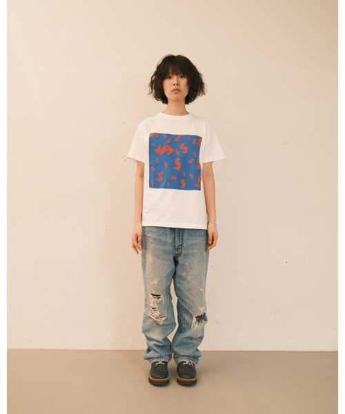 THE SCOT WRECK(ザ スコットレック)の「POP DOLLAR(Tシャツ/カットソー・メンズ・ホワイト・X-LARGE/LG/MD/SM)」の6枚目の写真