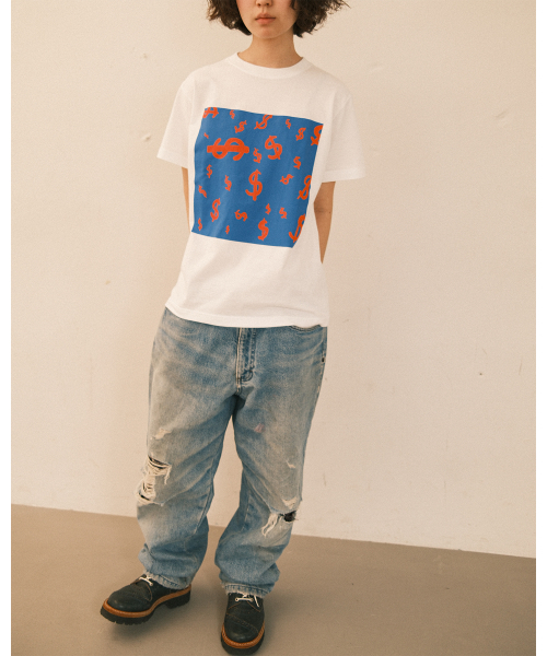 THE SCOT WRECK(ザ スコットレック)の「POP DOLLAR(Tシャツ/カットソー・メンズ・ホワイト・X-LARGE/LG/MD/SM)」の7枚目の写真