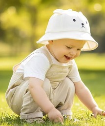 Mayree（メイリー）の「クマさんキッズバケットハット/キッズ(LEY)（ハット）」