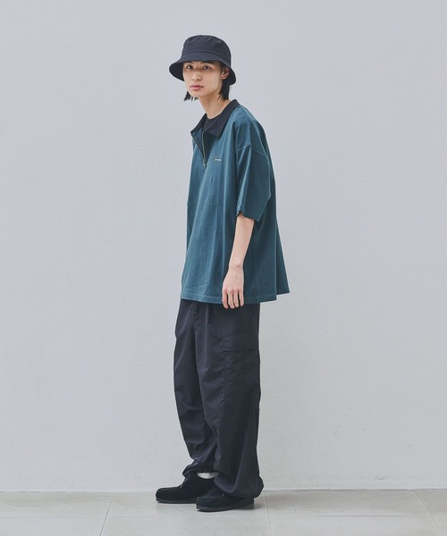 NSTREAKラグスポ半袖ポロ、ラグスポショートパンツ、帽子 ポンチハーフZIPポロ / 638243（Tシャツ/カットソー）｜LAKOLE（ラコレ