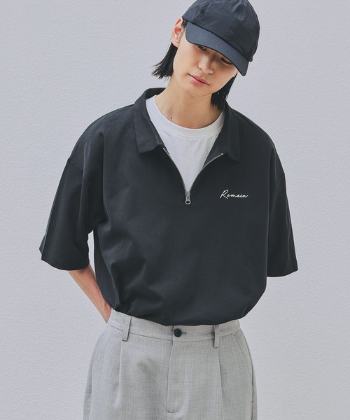 ポンチハーフZIPポロ / 638243（Tシャツ/カットソー）｜LAKOLE（ラコレ