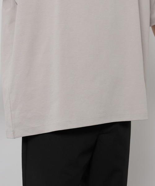 LAKOLE（ラコレ）の「ポンチハーフZIPポロ / 638243（Tシャツ/カットソー・メンズ・ブラック/ダークオリーブ/ライトグレー・MEDIUM/LARGE/X-LARGE）」の19枚目の写真