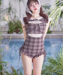 OLIVE des OLIVE | 【Belle Charme】Big Ribbon Onepiece Swimwear(水着)