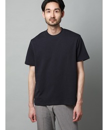 Tシャツ/半袖/ウォッシャブル/吸水速乾/UVカット/プレーティング天竺/無地