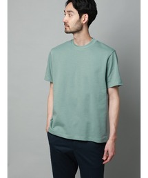 Tシャツ/半袖/ウォッシャブル/吸水速乾/UVカット/プレーティング天竺/無地