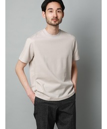 Tシャツ/半袖/ウォッシャブル/吸水速乾/UVカット/プレーティング天竺/無地