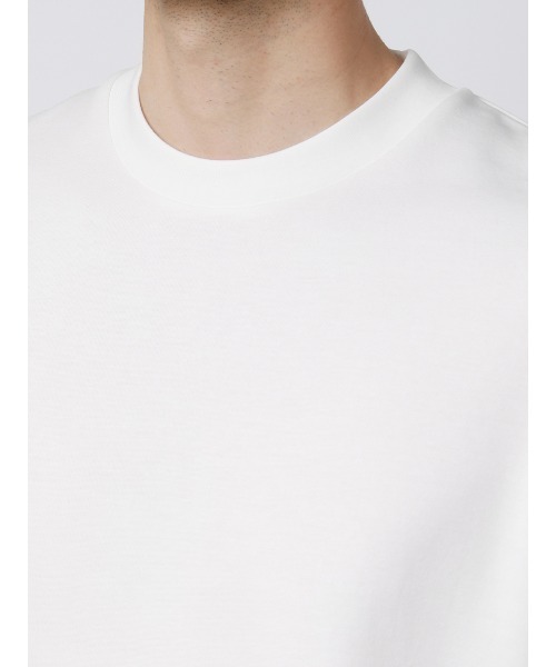 SUIT SQUARE(スーツスクエア)の「Tシャツ/半袖/ウォッシャブル/吸水速乾/UVカット/プレーティング天竺/無地(Tシャツ/カットソー・メンズ・ホワイト/ライトグレー/グリーン/ネイビー・S/M/L/LL)」の20枚目の写真